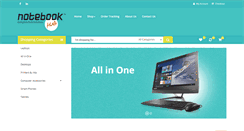 Desktop Screenshot of notebookhub.com